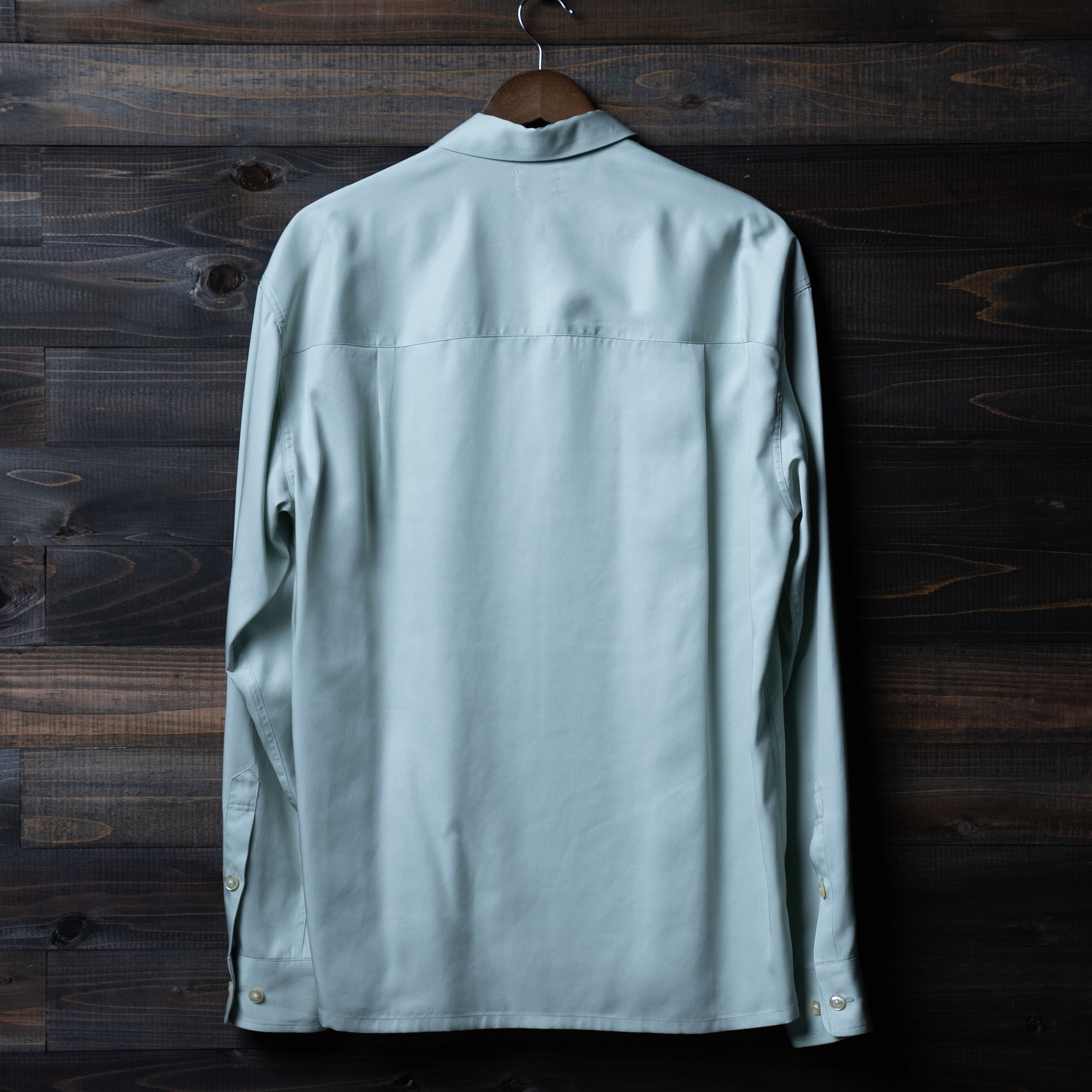 PABLO VINCI   Open collar shirt   S小さく折り畳み発送致します
