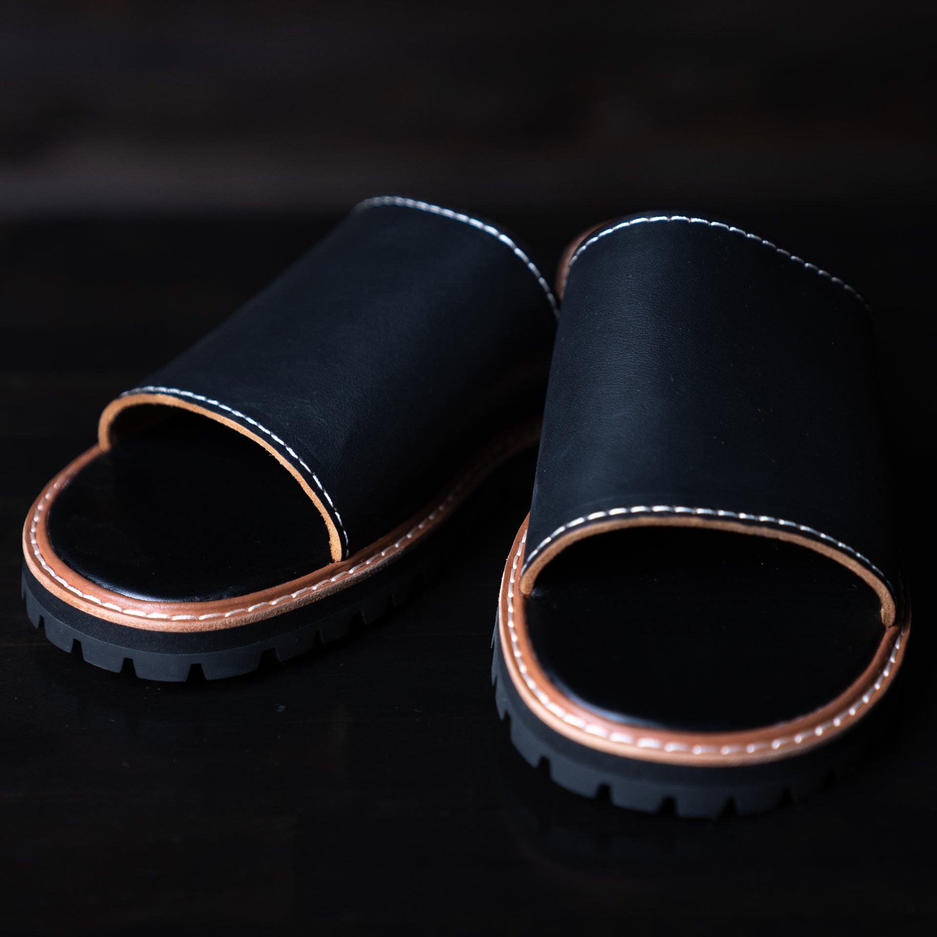 Leather shower sandals（受注生産） – Pablo vinci
