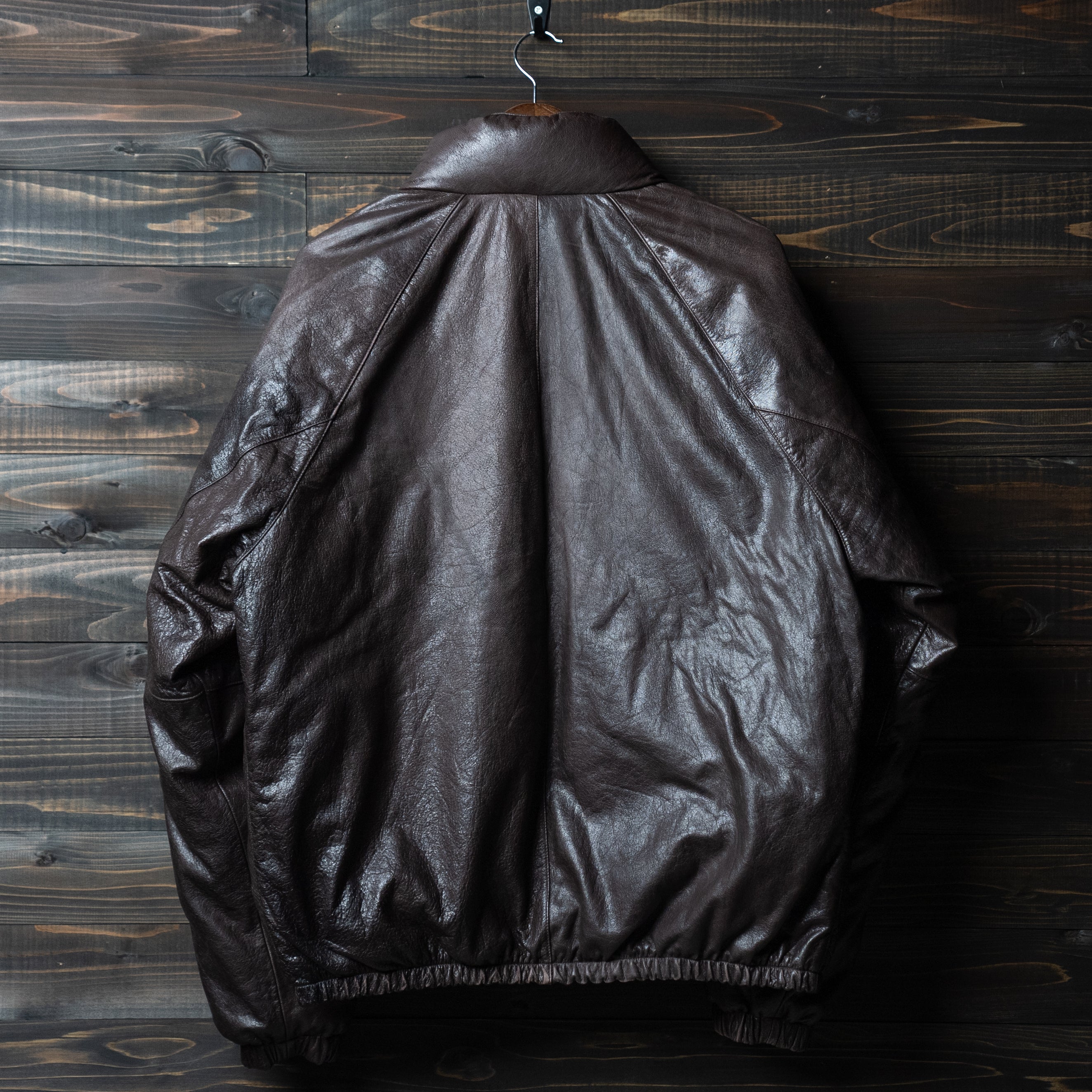 PABLO VINCI Leather down jacketLeathe