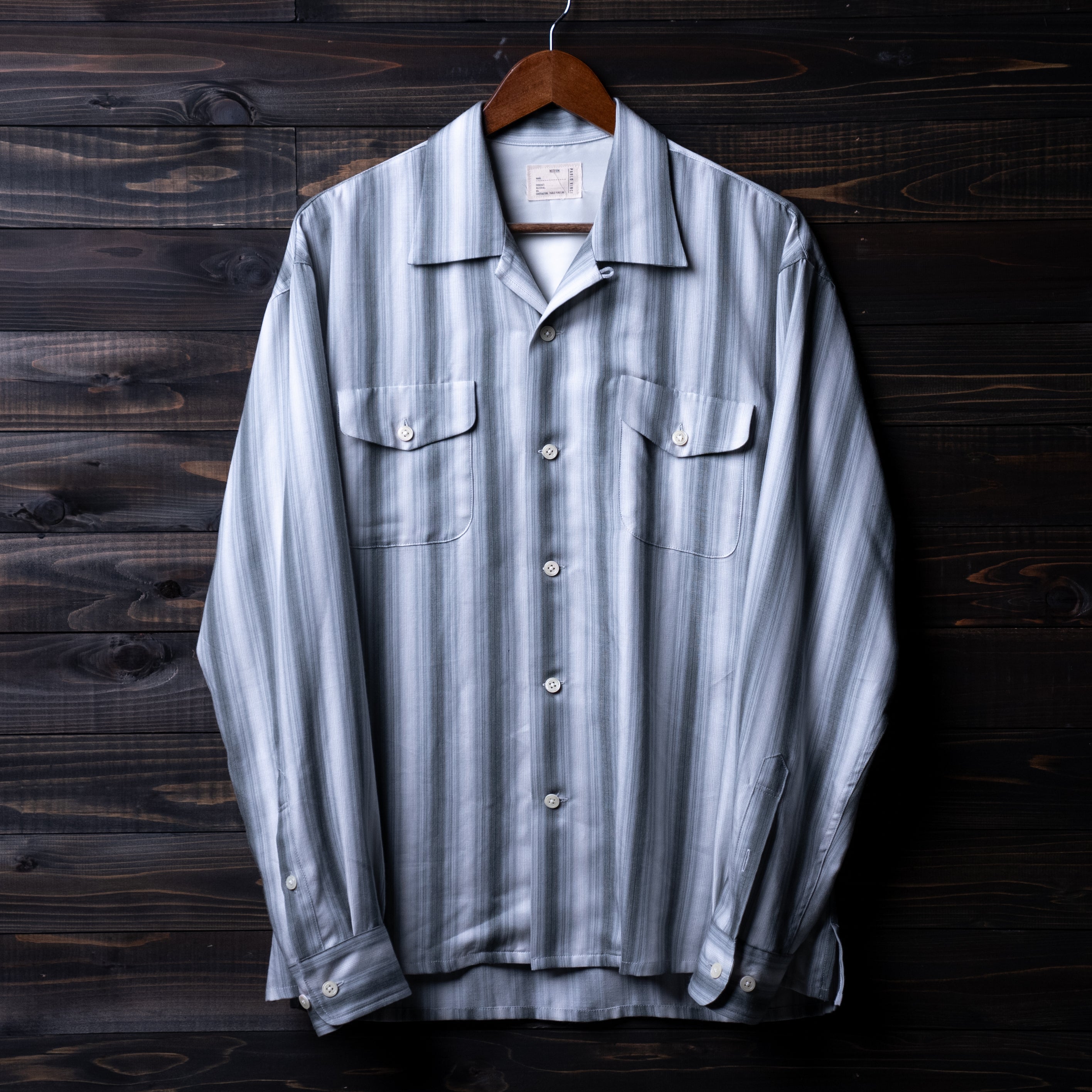 Ombre striped shirt